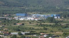 Vista del pol�gono industrial de Pazos, en Ver�n