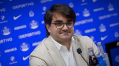 El consejero delegado del Deportivo, Massimo Adalberto Benassi