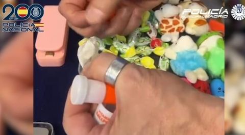 La narcojugueter�a desmantelada en Madrid: drogas en caramelos y peluches