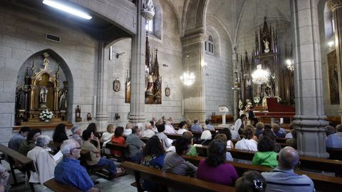 Interior de la iglesia del convento de las Clarisas de Monforte