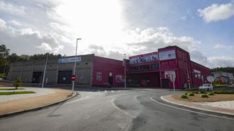 Parcela en la que se ubicar� el supermercado Aldi, de nueva construcci�n.
