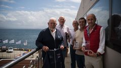La regata se present� en el N�utico del club barbanzano con la presencia de Torres Colomer, Arevalillo, D�az, Lomba y V�zquez, este �ltimo en representaci�n de Gadis. 