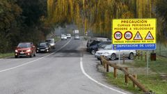 Mientras no se construye la Ronda Este los lucenses utilizan la carretera del Rato, de titularidad provincial