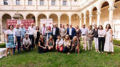Encuentro de los gestores administrativos en el monasterio de San Clodio (Leiro)