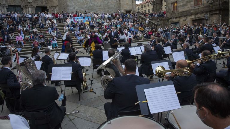 Concierto de la Banda Municipal de M�sica de Santiago