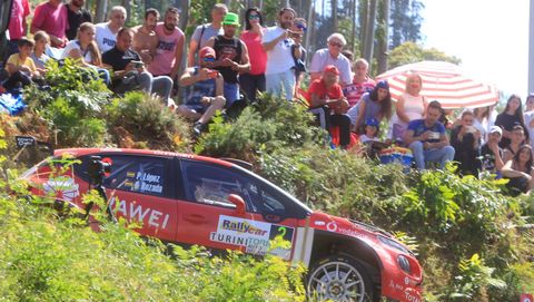 Imagen de archivo del rally de Ferrol