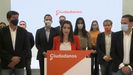 Arrimadas comparece tras la reuni�n de la Ejecutiva de Ciudadanos