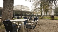 La cafeter�a del Parque Rosal�a est� en un lugar privilegiado