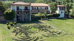 Zona del Pazo de Tor, en Monforte