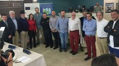 El jurado de la d�cima edici�n del concurso de Asturias de pinchos.El jurado de la d�cima edici�n del concurso de Asturias de pinchos