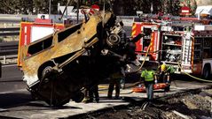 Tr�gico accidente en Alicante