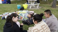 La resaca del San Juan en las playas de Vigo