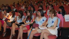 Acto de graduaci�n en la Facultad de Humanidades de Lugo en el 2014. El estudio analiza la situaci�n de los titulados en ese a�o. 