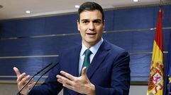 Pedro S�nchez: �No vamos a formar parte de ning�n Gobierno del PP�