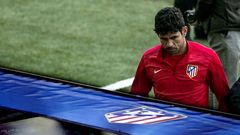Diego Costa abandona el entrenamiento