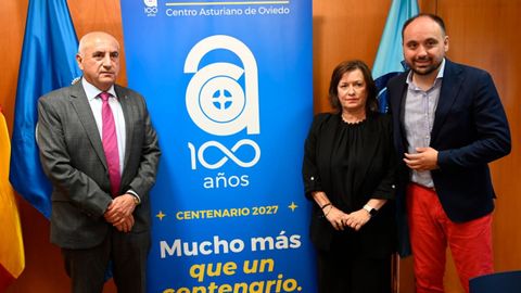 Presentaci�n del centenario del Centro Asturiano de Oviedo