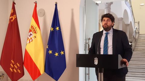 Fernando L�pez Miras, presidente del Gobierno de Murcia