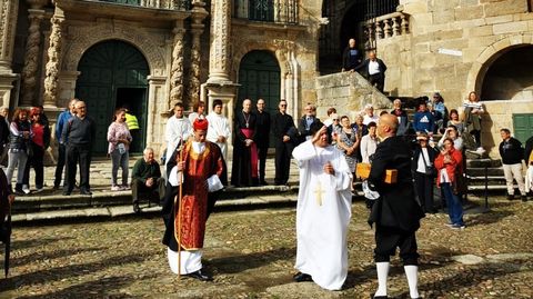 Celebracin de los 400 aos del santuario de As Ermitas, en O Bolo.