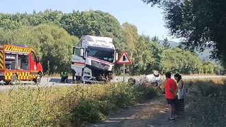 El siniestro sucedi en el punto kilomtrico 37 de la LU-540, en Roupar
