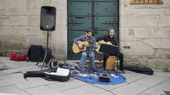 Concierto durante una edicin pasada de la Semana Santa ao Vivo de Allariz