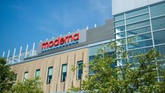 Sede de la farmac�utica estadounidense Moderna