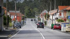 La recta de Vilari�o es un punto conflictivo por la elevada densidad de poblaci�n que vive a ambas m�rgenes de la carretera.