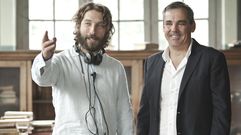 Sergio G. S�nchez junto al Viceconsejero de Cultura, Vicente Dom�nguez.Sergio G. S�nchez junto al Viceconsejero de Cultura, Vicente Dom�nguez