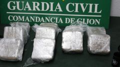 Droga incautada por la Guardia Civil