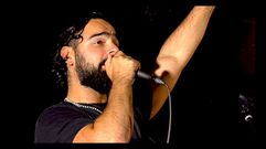 El m�sico Pablo Carballo, en plena acci�n