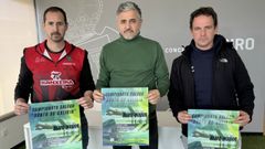 Pieiro, Fajardo y Vzquez, durante la presentacin del campeonato.