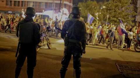 Protestas en Honduras