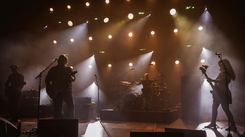 LOS PIXIES EN A CORUA DURANTE UN MOMENTO DEL CONCIERTO 