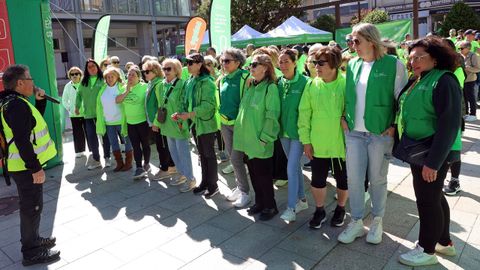 ANDAINA SOLIDARIA CONTRA EL CANCER ORGANIZADA POR LA ASOCIACION DE RIBEIRA