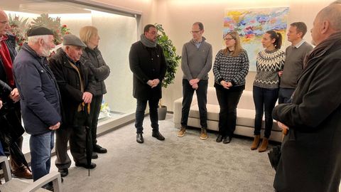 Ceremonia de despedida a Adolfo Fern�ndez