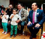 Caama�o, Besteiro y Alonso, en Camari�as.