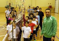 Vctor Lemos es el director tcnico del Bdminton Ponteareas, que engloba a unos 120 deportistas, sobre todo de base. 