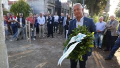 La Xunta particip� en el homenaje con la participaci�n del secretario xeral de Pol�tica Ling��stica, Valent�n Garc�a