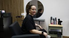  Carolina Verea Filgueira es la propietaria de la peluquer�a Loaira Hair de Ourense