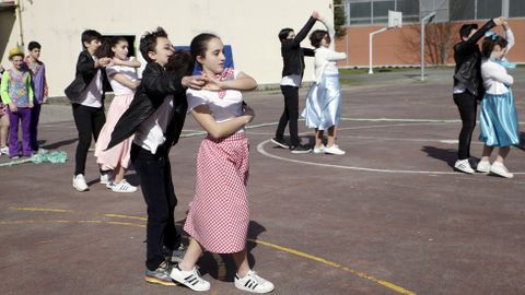 Fiestas de carnavales en los colegios de Barbanza