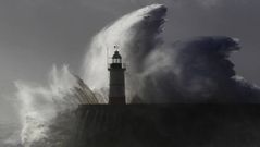 Fuerte tempestad en el Reino Unido