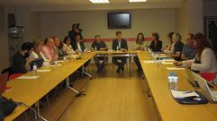 Negociaciones postelectorales tras el 15-J en la Casa del Pueblo de Gij�n