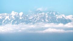 Imagen del Himalaya desde un avin