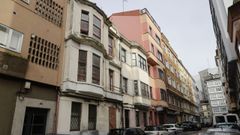 Los bloques subastados, n�meros 14 y 16 de la calle San Leandro, son los de menor altura