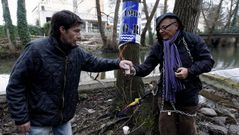 �No a la tala� en Sarria