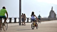 Paseo mar�timo de Cedeira, en una fotograf�a de archivo