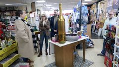 Martina Aneiros visit� la firma E. Riego