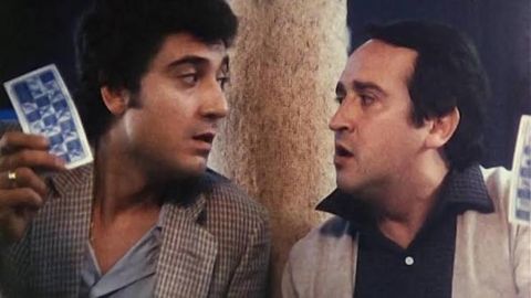 Andr�s Pajares y Fernando Esteso�en �Los bingueros�.