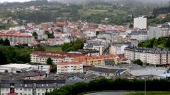 Vista panor�mica de Betanzos. 