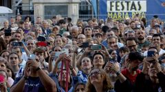 Ambiente en las fiestas de Mara Pita del pasado ao. 