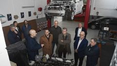 El IES Universidade Laboral recibi� este lunes la visita del subdelegado del Gobierno y del delegado territorial de la Xunta.